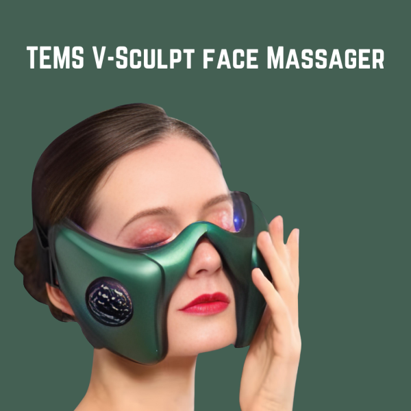 RadiantContours™ V-Shape Sculpting Massager – TEMS Technology for Facial Toning & Skin Tightening