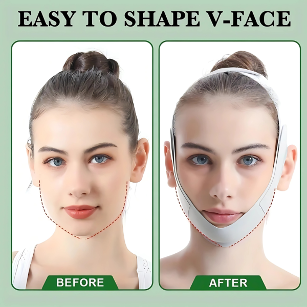 LiftEase™ Chin Strap - Instant Double Chin Reducer for a Sculpted Jawline - Image 3