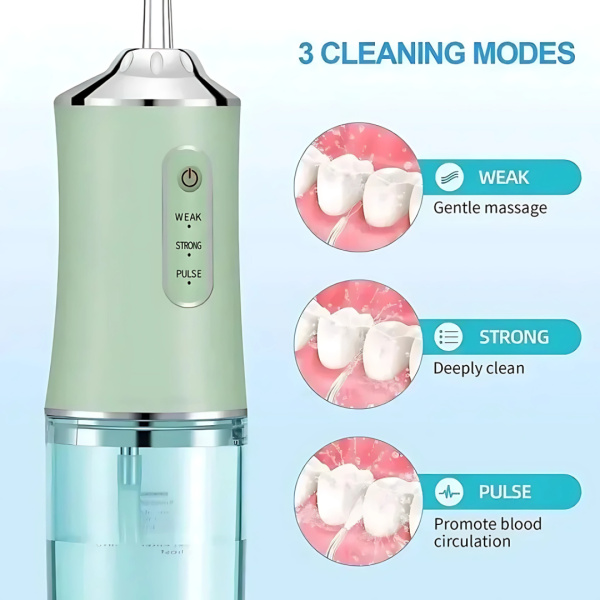 Cordless Oral Irrigator – Portable Water Flosser for Effective Dental Hygiene - Image 3