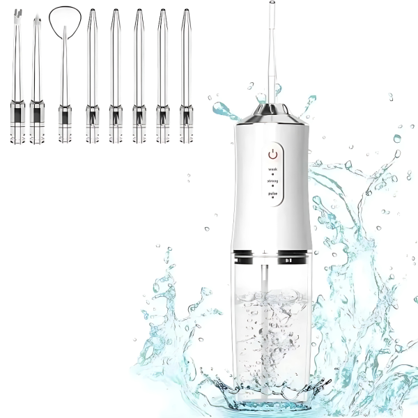 Cordless Oral Irrigator – Portable Water Flosser for Effective Dental Hygiene