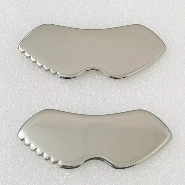 Stainless Steel Gua Sha Tool – Enhance Facial Contours & Improve Circulation - Image 4