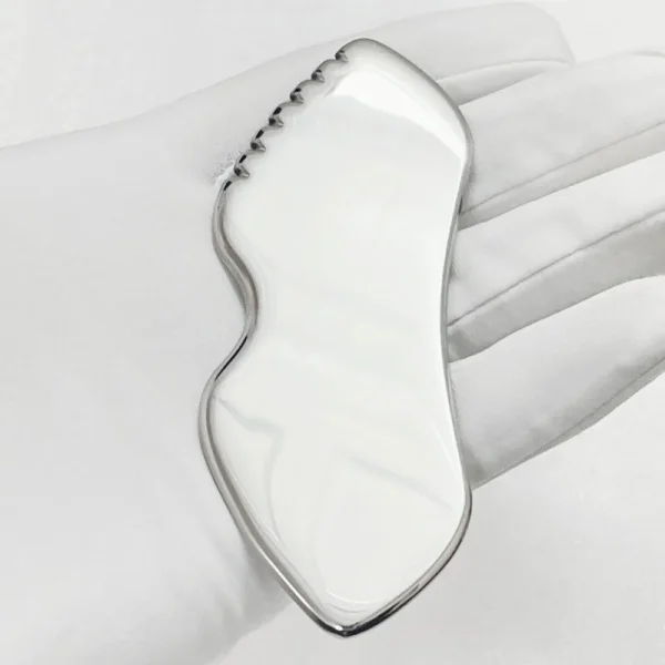 Stainless Steel Gua Sha Tool – Enhance Facial Contours & Improve Circulation - Image 7